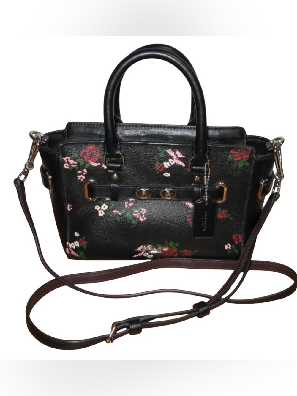 Coach Mini Blake Carryall w/ Primrose Floral Print